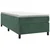 Vidaxl Box spring postelja z vzmetnico temno zelena 90x200 cm žamet