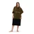 Speedo swim poncho unisex black/yellow s