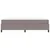 Vidaxl Postelja z vzmetnico Taupe 160 x 200 cm blago