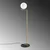 Opviq Podna lampa Luminar-14181, 37x30x140 cm, IP20, Zlatne boje