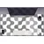 Decormat Namizna podloga Gray and white wheels