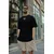 Innovation X Oversized Majica Unisex - Crna Innovation Club