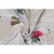 Bijelo-ružičasta prozirna zavjesa 300x245 cm Shoyo – Mendola Fabrics