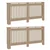 Pokrivač radijatora 2 pcs Hrast sonoma 172 x 19 x 81,5cm
