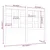 Vidaxl Posteljno vzglavje 140,5x4x100 cm trdna borovina