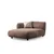 Atelier del Sofa Ugaona garnitura Pavia, 345x170x90 cm, Krem-braon