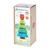 Leseno drevo s sovo za sestavljanje Stacking Fir Tree Tender Leaf Toys s 4 obročki od 18 mes