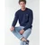 Lacoste  Puloverji AH1985  Modra
