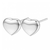 Set Simple Heart - Srebrna KP34205