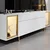 HANAH HOME TV polica Zenith White Gold