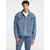 Guess MENS OVERSIZE TRUCKER JACKE Modra