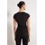 Trendyol Milla ženska majica Thmss26Ts00004, crna