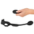 Rebel Cock Ring with RC Butt Plug Black