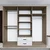 Hanah Home Garderober Yaman 1600-64, 180x190x45 cm, Orah