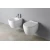 SENTIMENTI Stenski viseči bidet 36x51 cm - Bela - 36,3x51 cm - Isvea - 24 - Keramika - Classic - 363 - 510 - 14