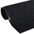 Vidaxl Predpražnik črne 90 x 60 cm PVC