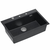 granitni umivalnik MARC 110 WORKSTATION Black Metallic