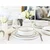 Creatable KOMBINIRANI SERVIS Nordic Festive Creme