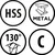 Baildon BASIC DIN 345 RN NWKc 29 mm, HSS (S), 296-175 mm 70329002