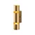 Opviq Zidna lampa Luxora-15382, 8x30x13cm, IP20, Zlatna boje
