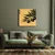 Slika temne olive na svetlem ozadju - 30x30