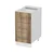 Hanah Home kuhinjski element Minar 4156, 40 cm, beli / dore