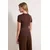 Trendyol Milla Ženska bluza, Braon
