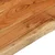 Stolna ploča 90x60x2,5 cm pravokutna bagremovo drvo živi rub