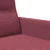 Vidaxl Trosed vinsko rdeč 180 cm blago