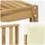 Set vanjskih sofa s jastukom 9 pcs Bijela i krem Poliester