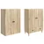Set ormara 2 pcs 66 x 34,5 x 95 cm Konstruirano drvo