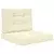 Jastuk za vanjsku sofU 2 pcs Krema Poliester
