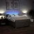 vidaXL Box spring postelja z vzmetnico taupe 140x190 cm blago