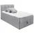 MID.YOU POSTELJA BOXSPRING 120 cm  x 200 cm , tekstil siva