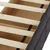 Homestyle4U Oblazinjena postelja, 145x32x210 cm, siva