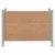 Ograda za kante za smeće Smeđa 161 x 85 x 115 cm Aluminij i WPC