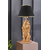 Opviq Lion King Stona lampa, Crna