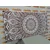 Slika Mandala harmonije na rjavem ozadju - 200x100