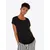 Urban Classics Curvy Majica Extended Shoulder, črna