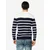 KOROSHI Pulover marine/off-bela