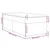 Vidaxl Box spring postelja z vzmetnico krem 90x190 cm blago