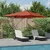 Suncobran Terakota 352 x 251 x 265 cm Poliester i aluminij
