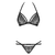 Sexy set 2-delni 838-SET-1 crne boje - L/XL