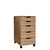 Hanah Home Komoda Atlas 1600-62, 40x77,4x55 cm, Braon