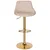 shumee Barski stol Cydro Gold Beige žamet
