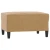 3-dijelni set sofa s jastucima smeđi baršunasti