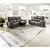 Celina Home 2-SED, temno rjava usnje