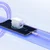 BASEUS Kabel Explorer s senzorjem temperature, USB-A/USB-C, 100 W, 1 m – vijoličen