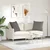 Jastučići za sofu 2 pcs Svijetlo siva 60 x 60 cm