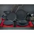 Creatable Kombinirani Servis Uno Black Lava Stone, 16-Delni